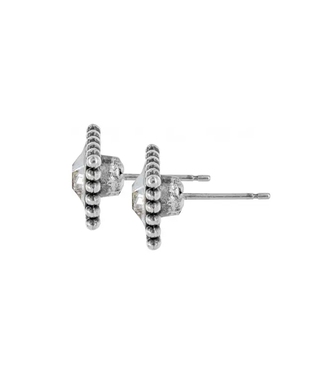 Brighton SIL/STN SPARKLE SQR MINI PST