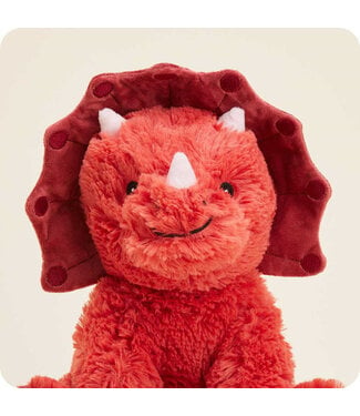 Red Triceratops Warmies