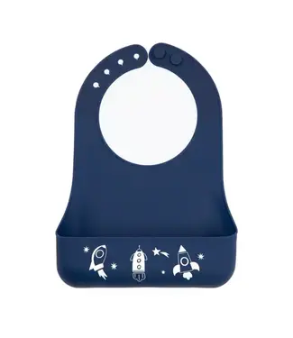 Outer Space Little Bites Bib
