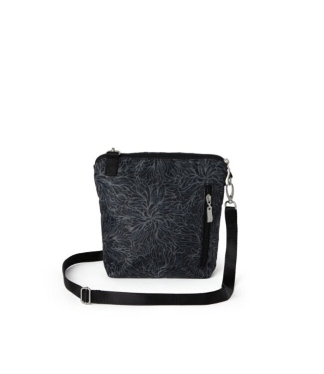 Modern Pocket Crossbody- Midnight Blossom Print