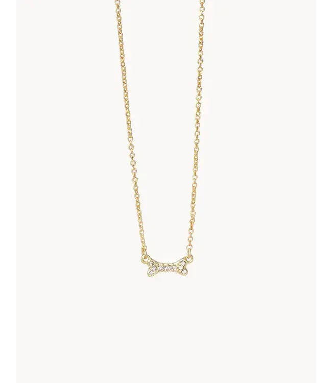 Spartina SLV Necklace 18" Puppy Love/Bone
