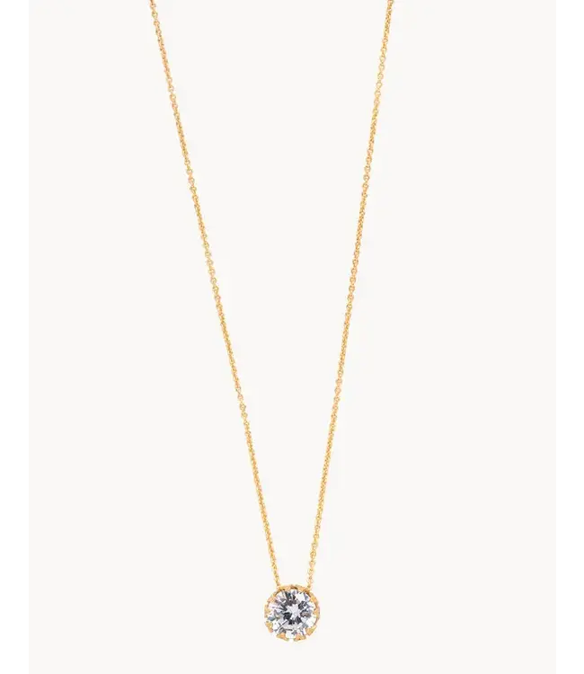 Spartina SLV Necklace 18" Dance/Gem