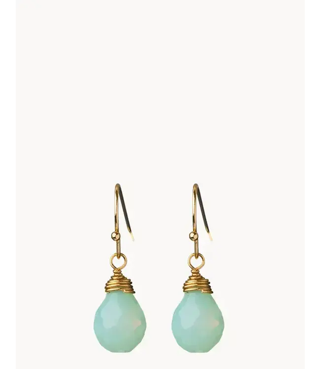 Spartina SLV Drop Earrings Relax/Water Drop
