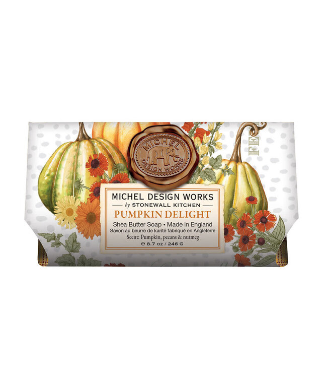 Michel Design Works Pumpkin Delight Large Bath Soap Bar