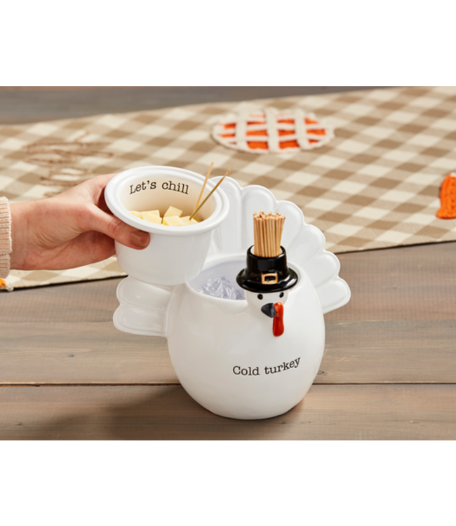 Mud Pie Turkey Warming & Cooling Dip Set