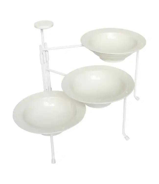 Nora Fleming PHR02 Triple Tier Stand - Round (Fits D9)