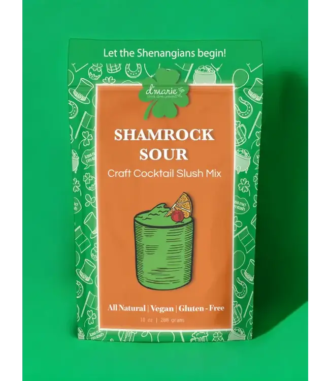 D'Marie St. Patrick's Shamrock Sour