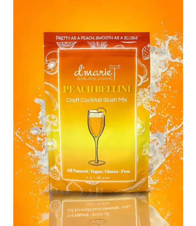 D'Marie Peach Bellini 10oz