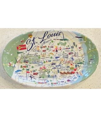 Galleyware Company Tidbit Tray - St. Louis