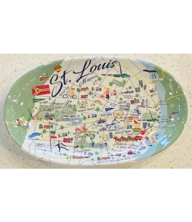 Galleyware Company Tidbit Tray - St. Louis