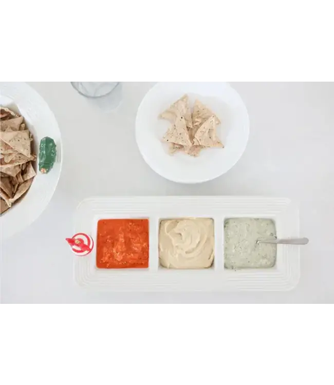 Nora Fleming G9 Garnish Dish Stripes