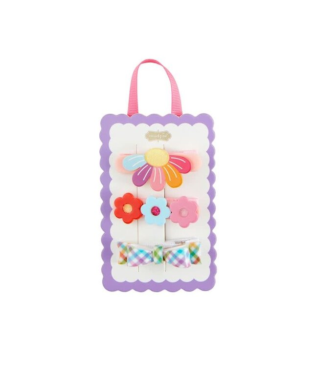 Mud Pie Flower Spring Hairclips