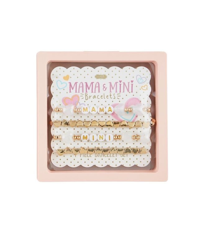 Mud Pie Pearl Mama And Mini Bracelets