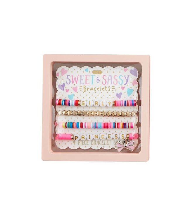 Mud Pie Princess Beaded Bracelets