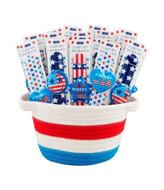 Mud Pie Patriotic Light-Up Slap Bracelets-3a
