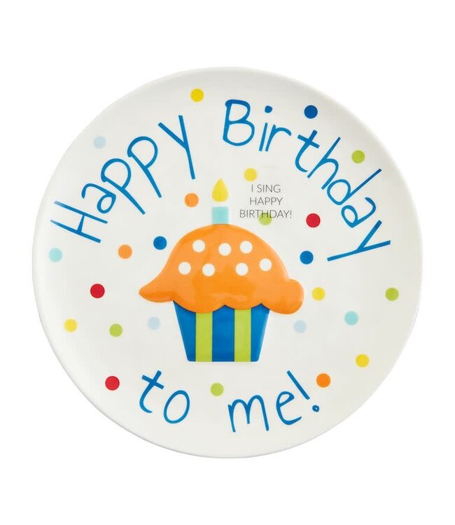 Mud Pie Birthday Boy Singing Plate