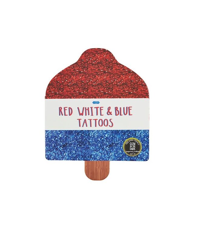 Mud Pie Popsicle July 4th Tattoo Book