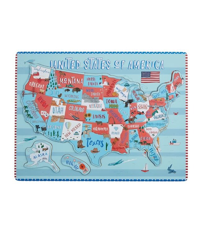 Mud Pie United States Puzzle