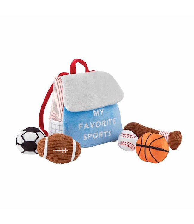 Mud Pie Sports Plush Set