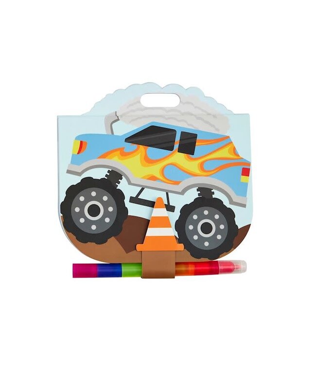 Mud Pie Monster Truck Sketchpad