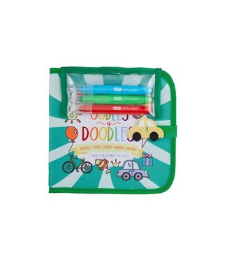 Mud Pie Green Erasable Doodle Book