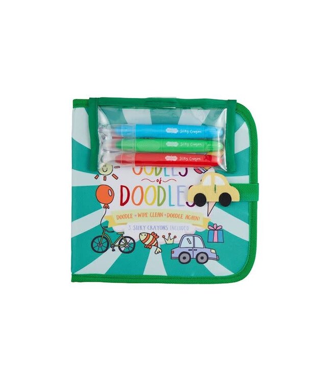 Mud Pie Green Erasable Doodle Book