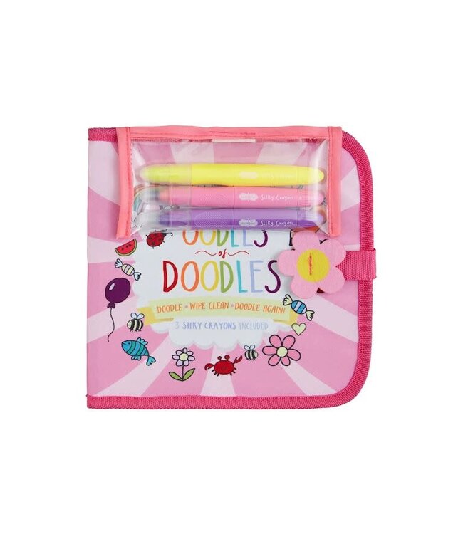 Mud Pie Pink Erasable Doodle Book