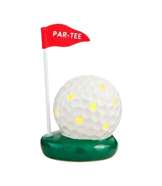 Mud Pie GOLF BALL LIGHT UP SITTER