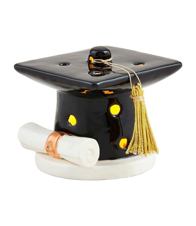 Mud Pie Grad Cap Light-Up Sitter