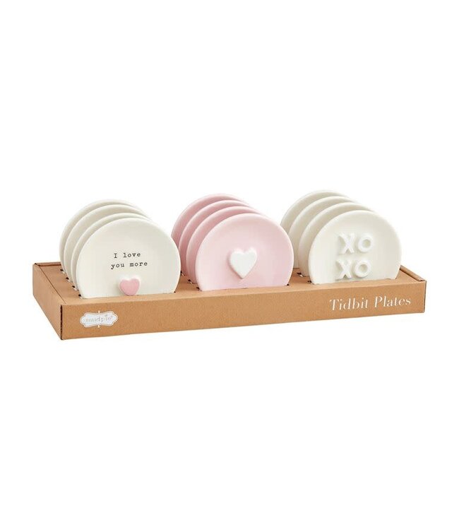 Mud Pie Mom Tidbit Plates