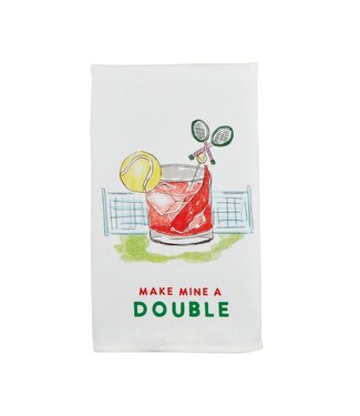 Mud Pie MINE A DOUBLE PRO SHOP TOWEL