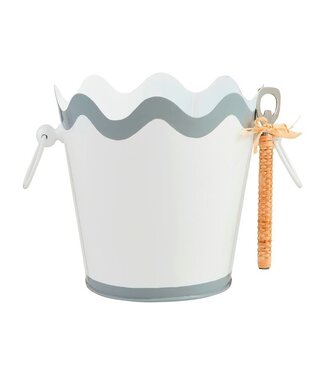 Mud Pie Wavy Ice Bucket Set