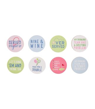 Mud Pie Tennis & Golf Coasters