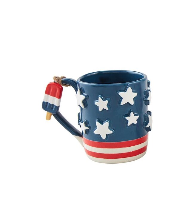 Mud Pie Stars Americana Mug Set