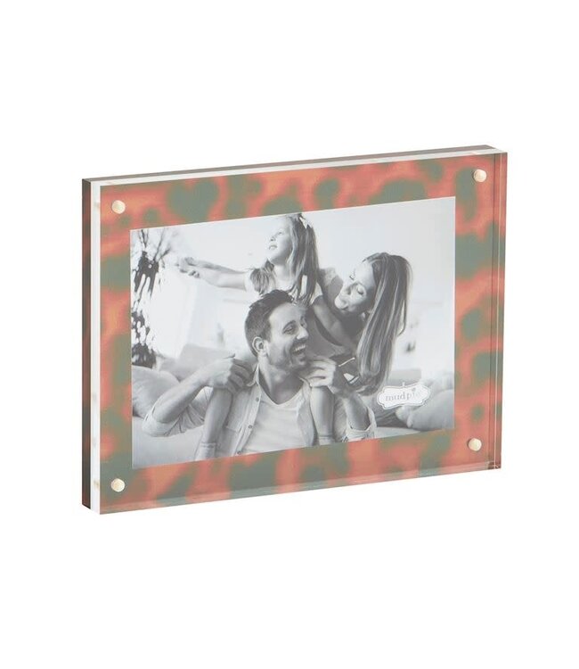 Mud Pie Sm Tortoise Acryl Block Frame