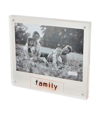 Mud Pie Family Acrylic Frame