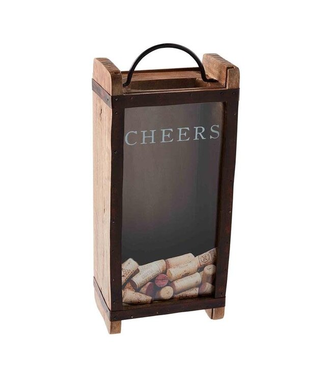 Mud Pie Cheers Cork Display Box