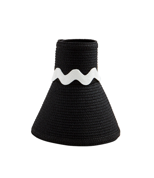 Mud Pie Ric Rac Visor-Bk