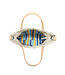 Brighton Let It Bee Embroidered Medium Messenger Bag