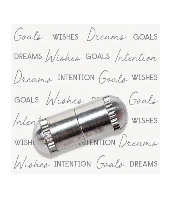 Intention Capsule w/paper scroll