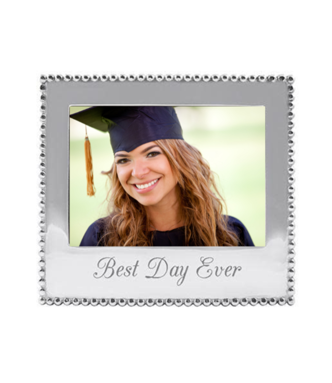 Mariposa 3911BD Best Day Ever Beaded 5x7 Frame
