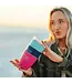 10oz Insulated Stackable Wine and Whiskey Sip and Stacker (Dragon Fruit Fuchsia)