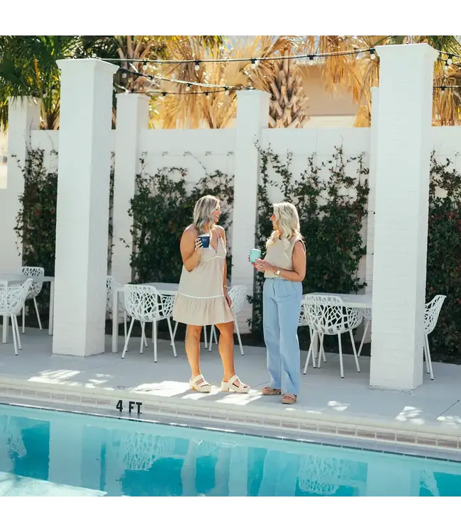 10oz Insulated Stackable Wine and Whiskey Sip and Stacker (Paradise)