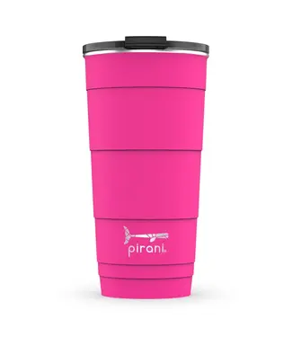 26oz Insulated Stackable Tumbler (Dragon Fruit Fuchsia)