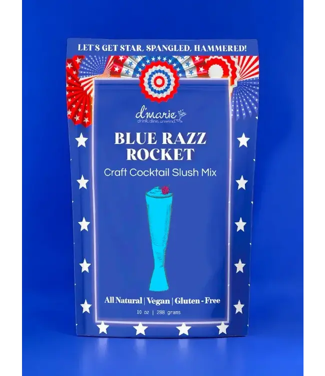 Blue Razz Rocket - Slush Mix Bag