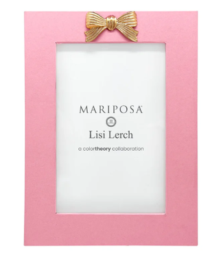 Mariposa R - 6031B Bow Pink 4x6 Frame