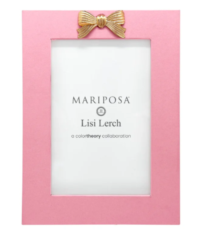 Mariposa 6031B Bow Pink 4x6 Frame