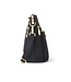 Modern Pocket Crossbody- Black w/ Gold Hardware