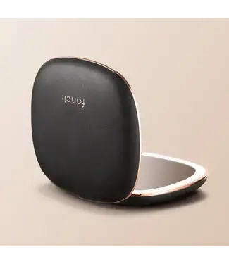 Compact Mirror with LED Lights Mila II | Midnight Majesty