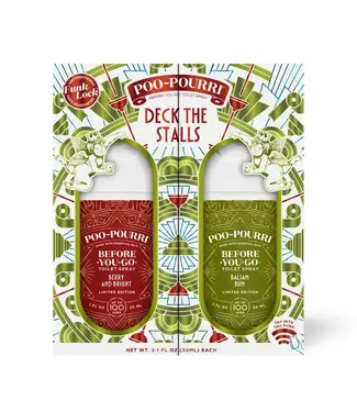 Holiday Pourri Deck the Stall Pocket Share Gift Set